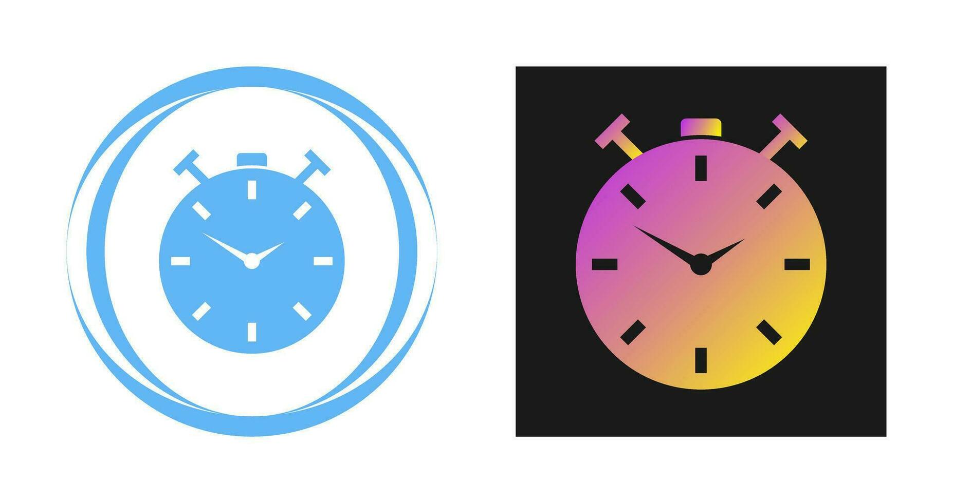 icono de vector de reloj