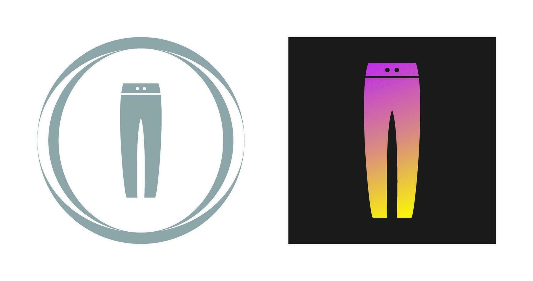 Warm Trousers Vector Icon