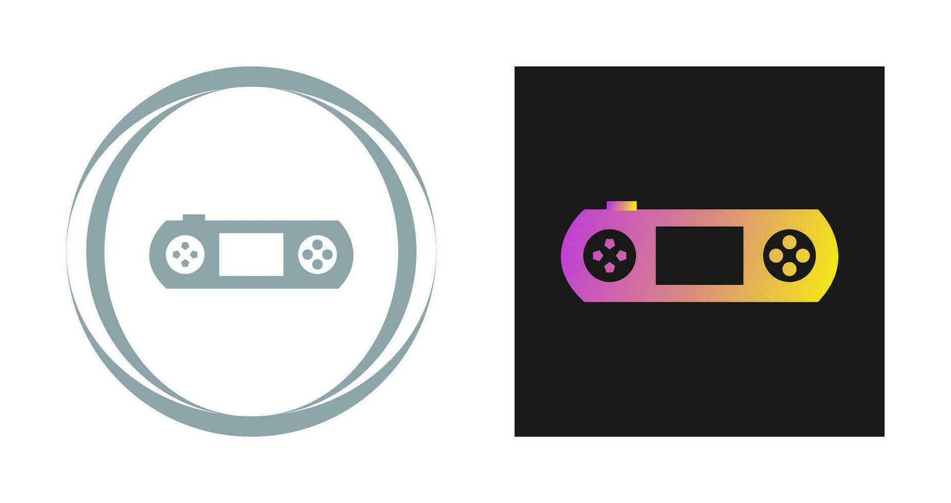 Gaming Console Vector Icon