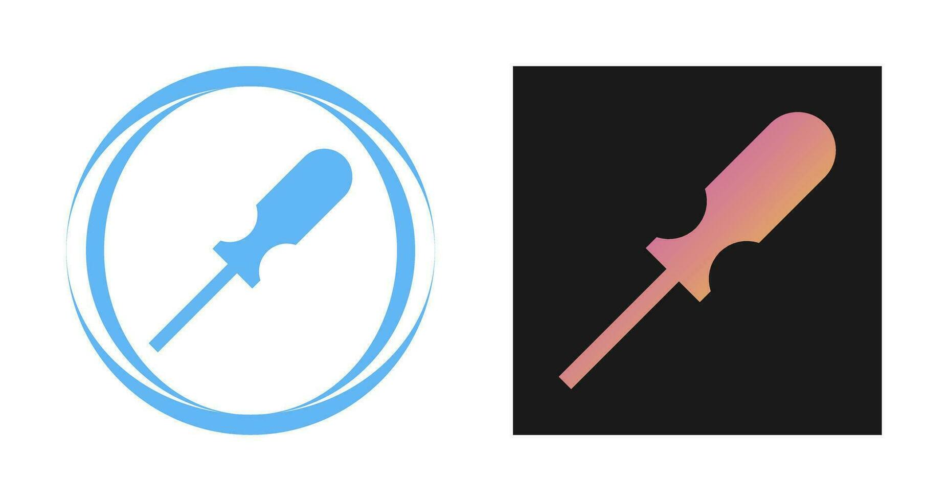 Screw Driver Vector Icon