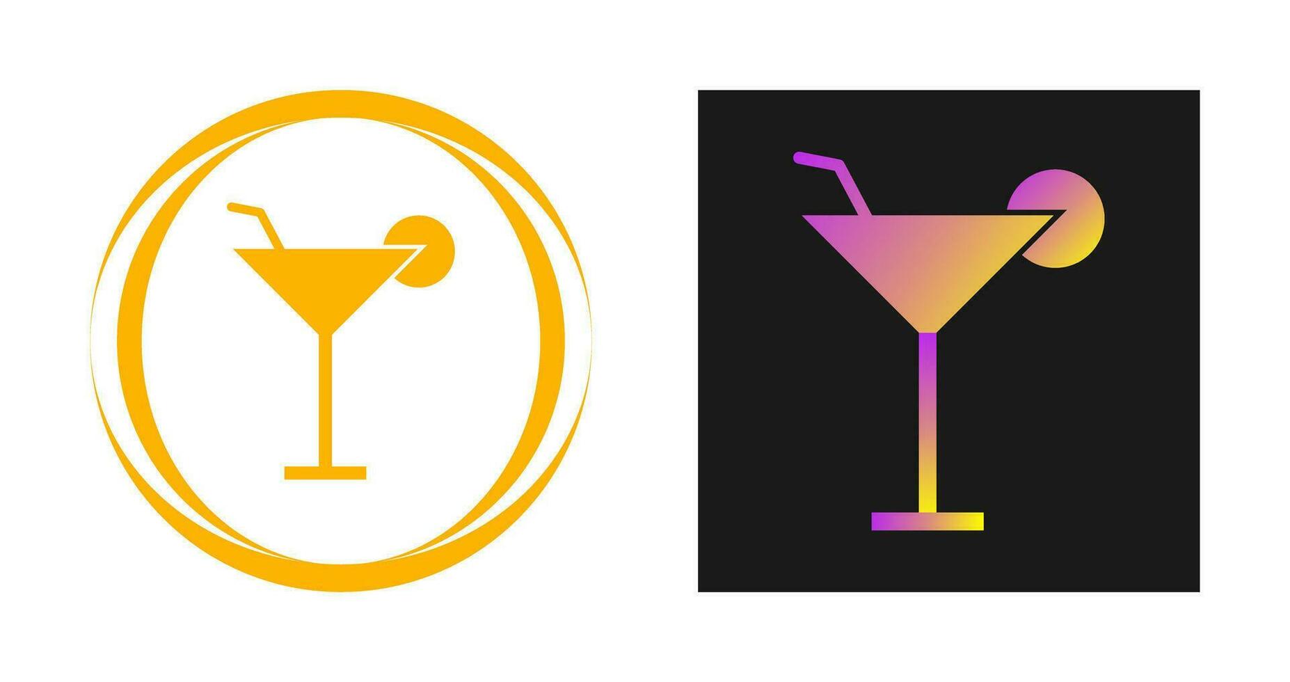 Cocktail Vector Icon