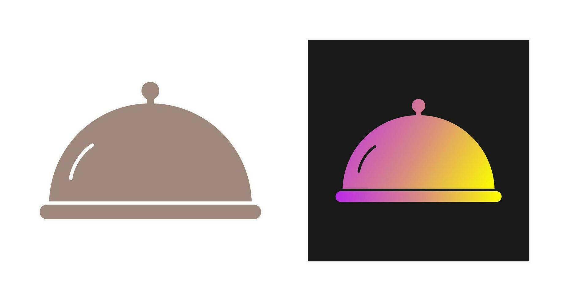 Covered Food Vector Icon