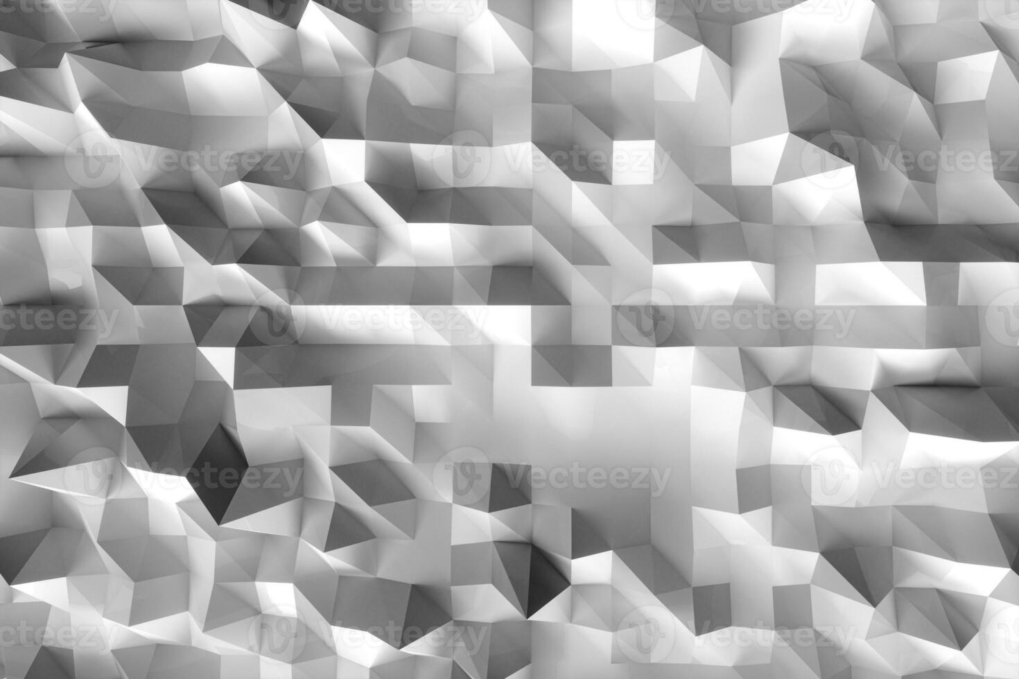 Abstract uneven background, fragments and lines, 3d rendering. photo