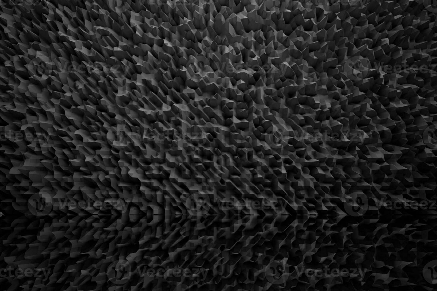 Abstract uneven background, fragments and lines, 3d rendering. photo