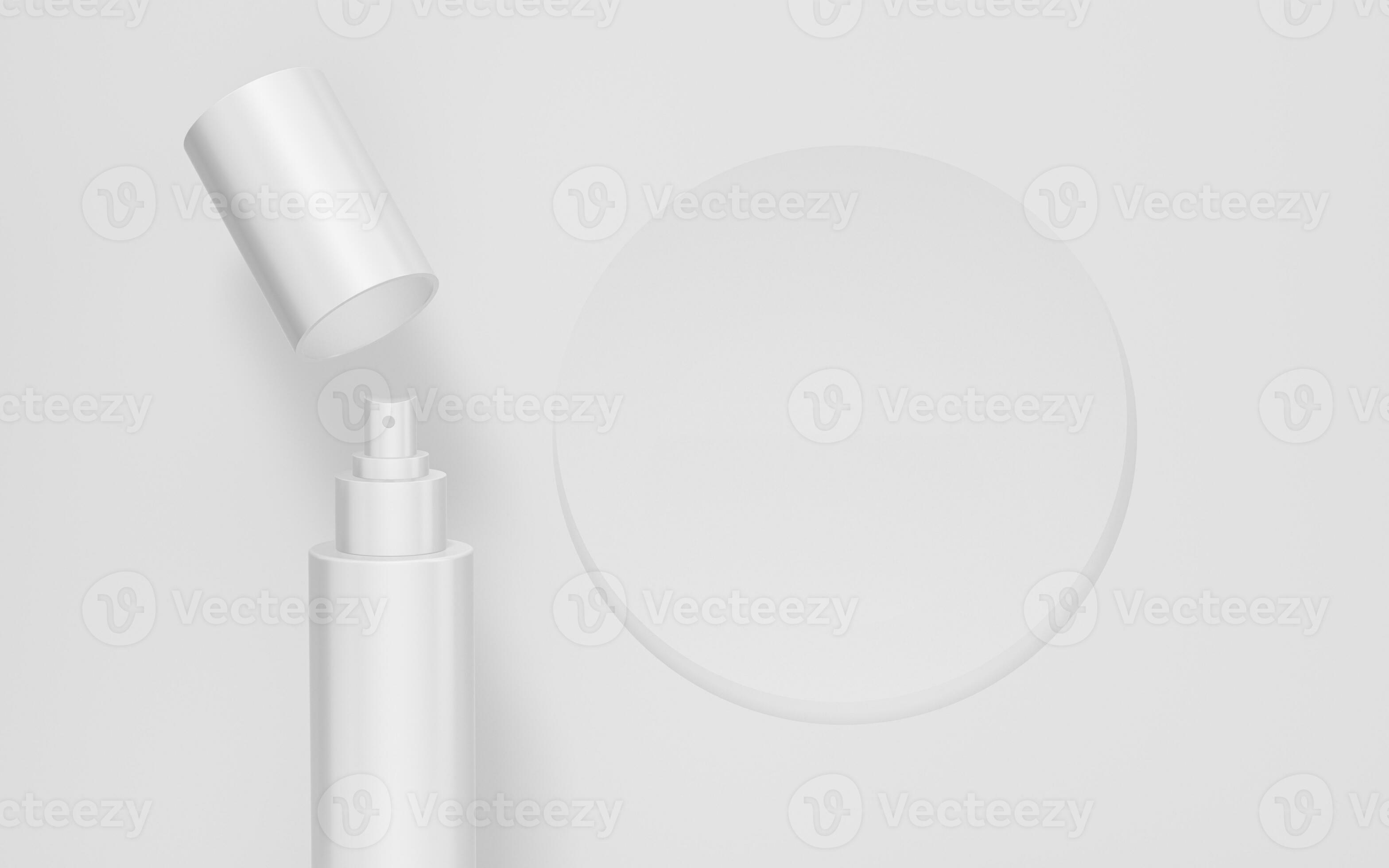 Blank cosmetic tube packaging mockup, 3d rendering. 27861783 Stock