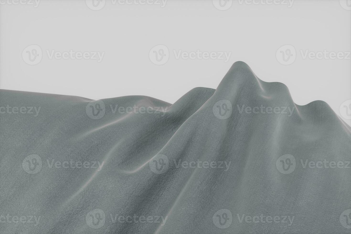 Silk and clothes,ripples and folds,3d rendering. photo