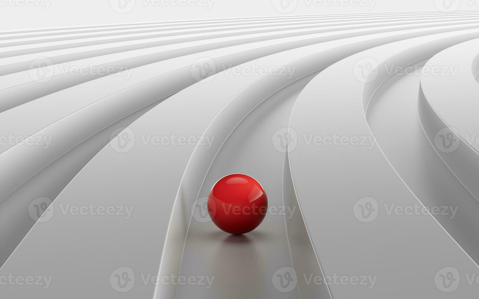 White metal track background, 3d rendering. photo