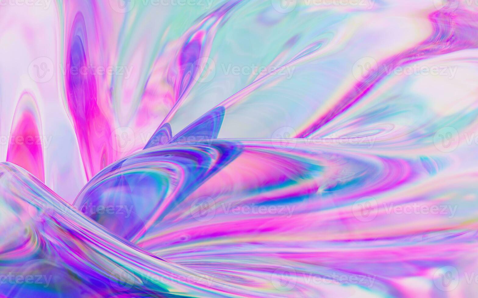 Abstract gradation of glass, 3d rendering. photo