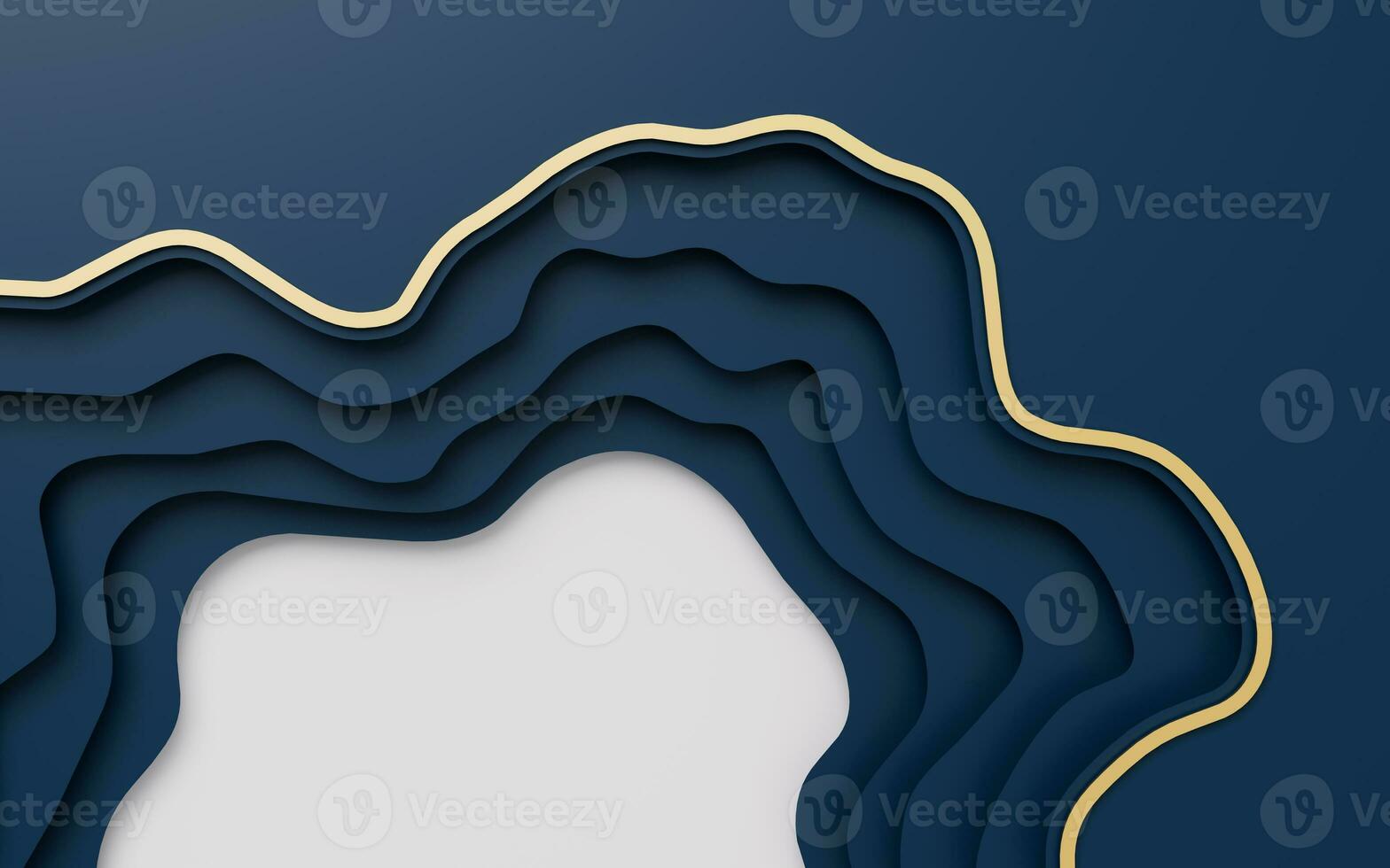 Paper cut and multilayer cure background, 3d rendering. photo