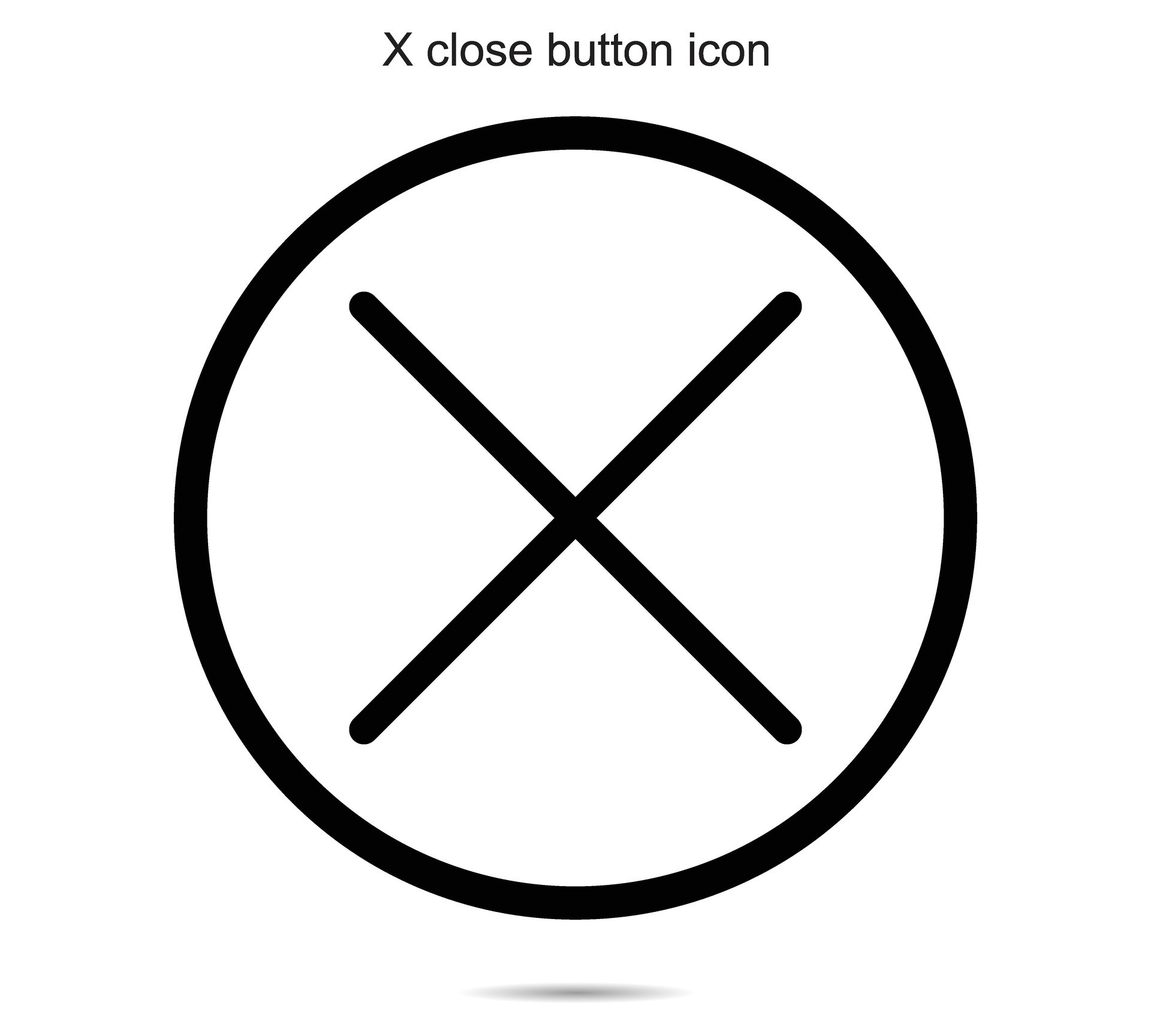 X Close Button Icon 27862526 Vector Art At Vecteezy x-close-button-icon-27862526-vector-art-at-vecteezy