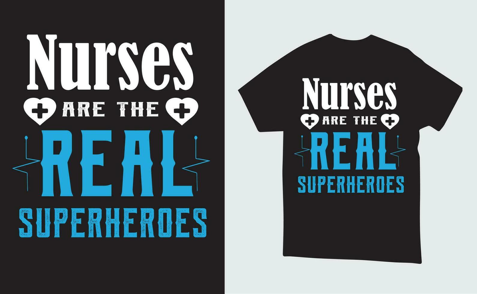 Vector Nurse illustration t-shirt or poster Design