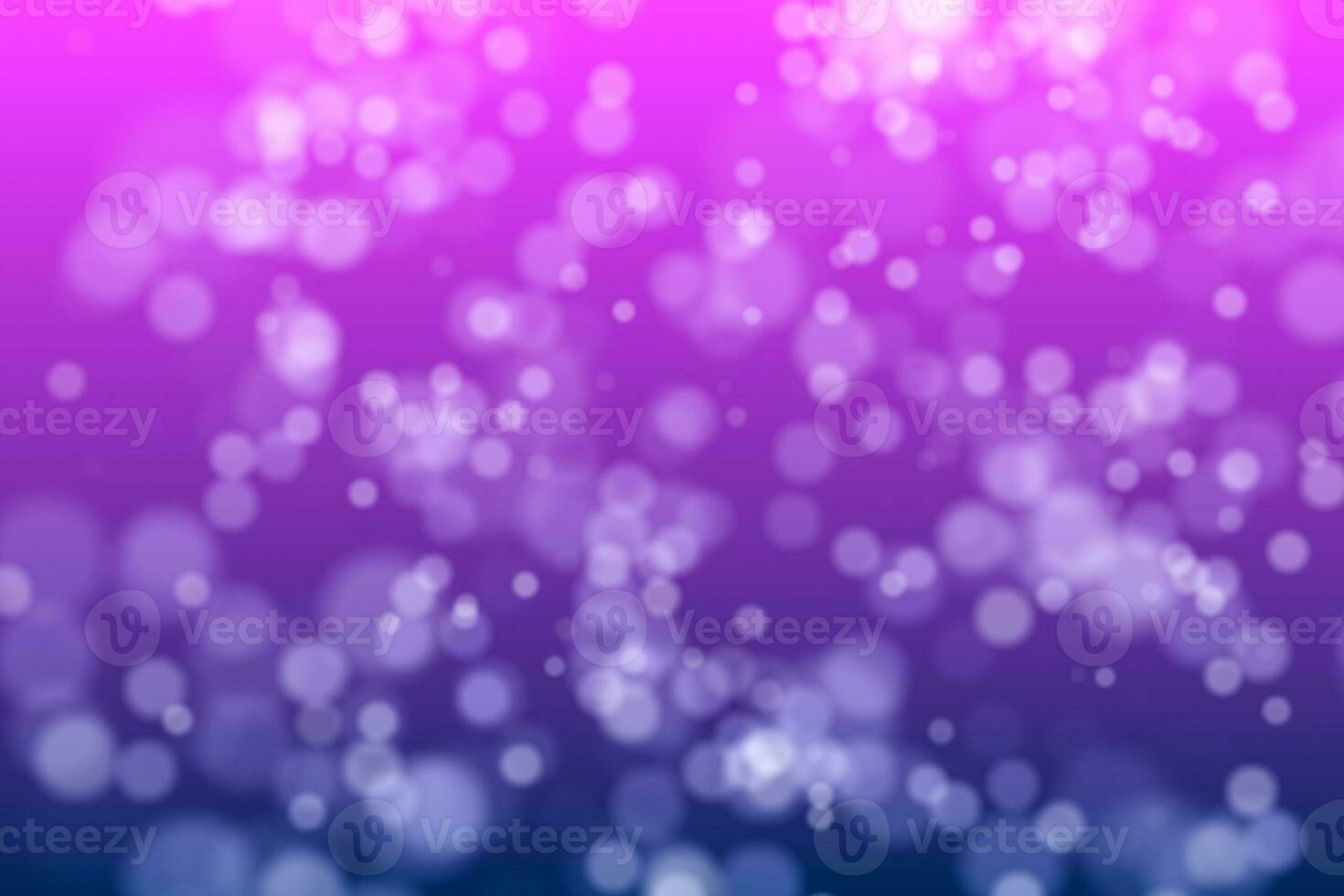 Glowing particles with purple background, 3d rendering. photo