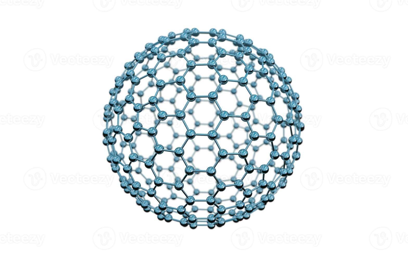 bioquímica científico nodo, molecular conexión, 3d representación. foto