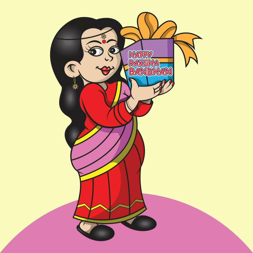 happy raksha bandhan vector