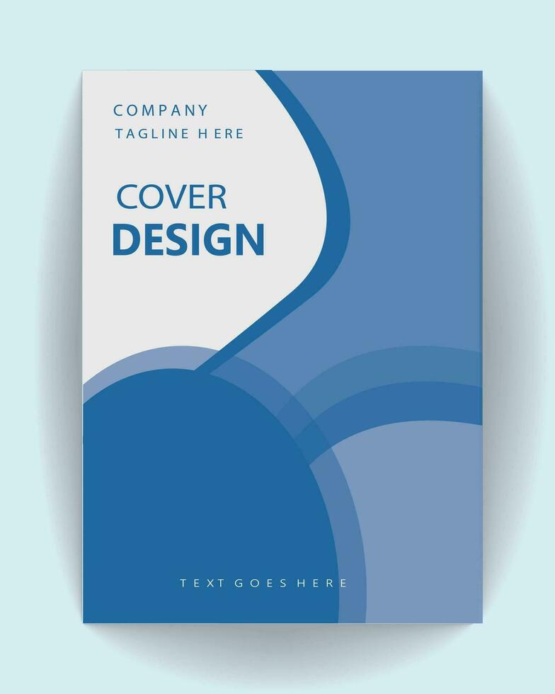 book cover a4 size flyer template. book cover for poster, magazine, corporate, banner add. vector