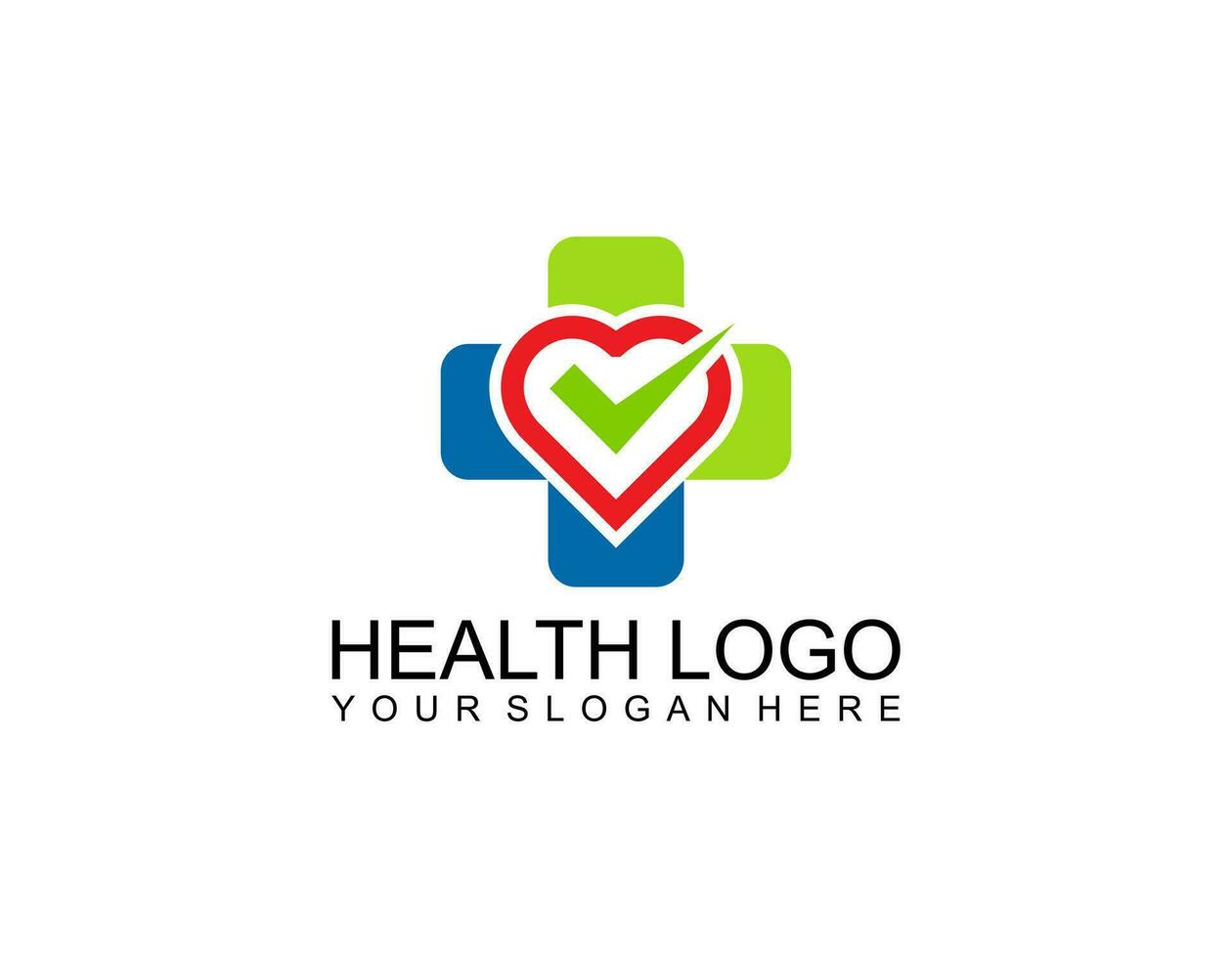 Medical pharmacy logo design template.- vector illustrator