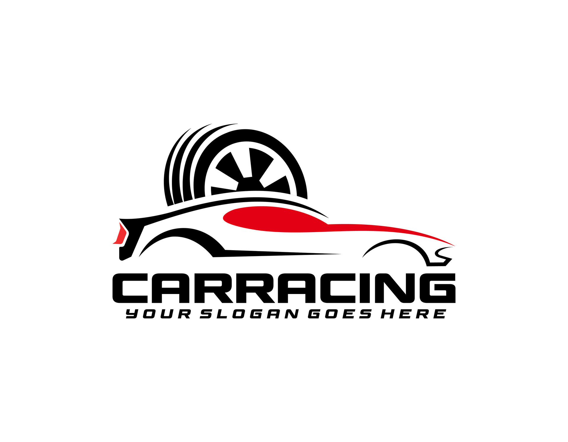 Auto car dealer logo emblem. Sports car silhouette icon. Motor vehicle