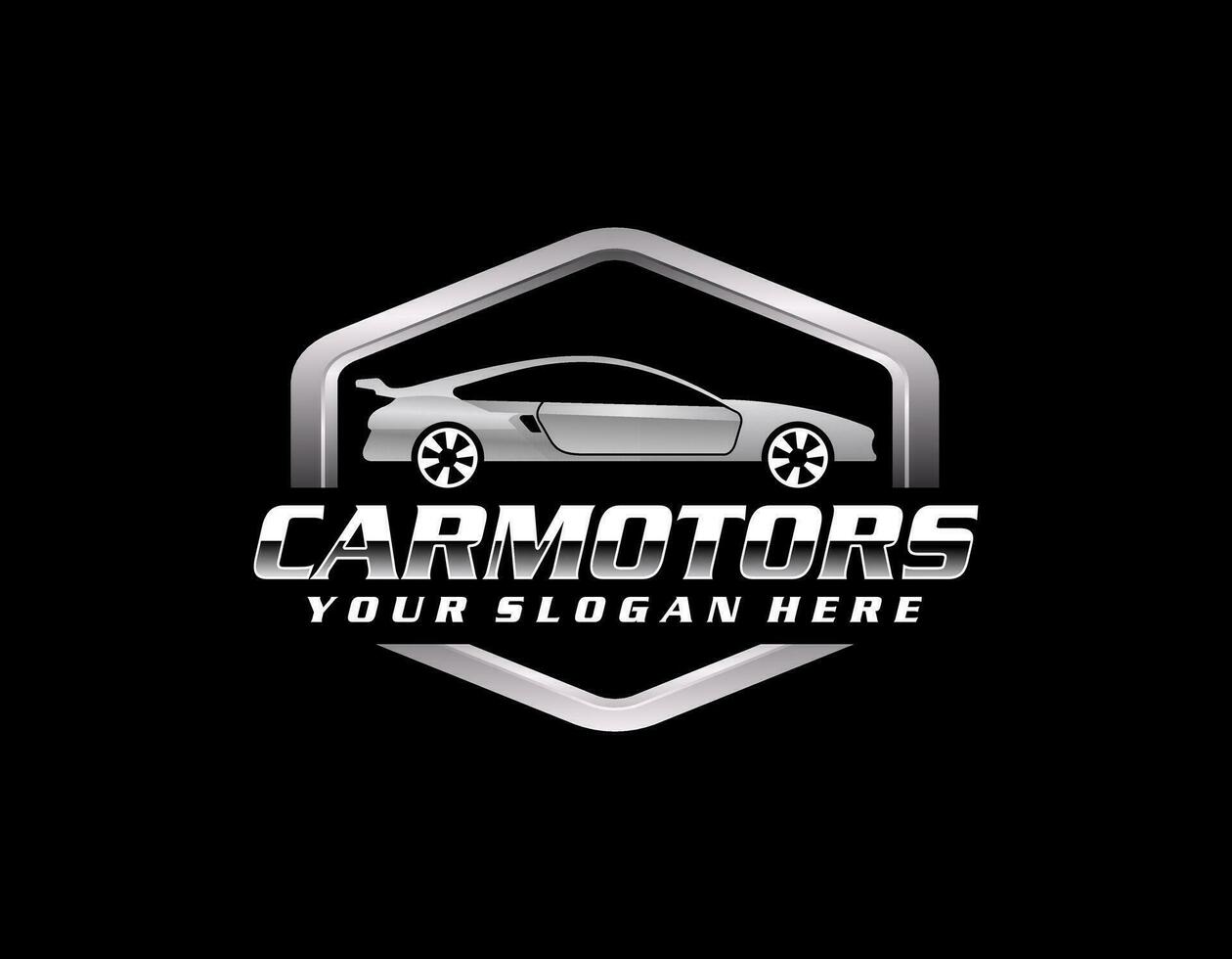 Sports car logo icon vector
