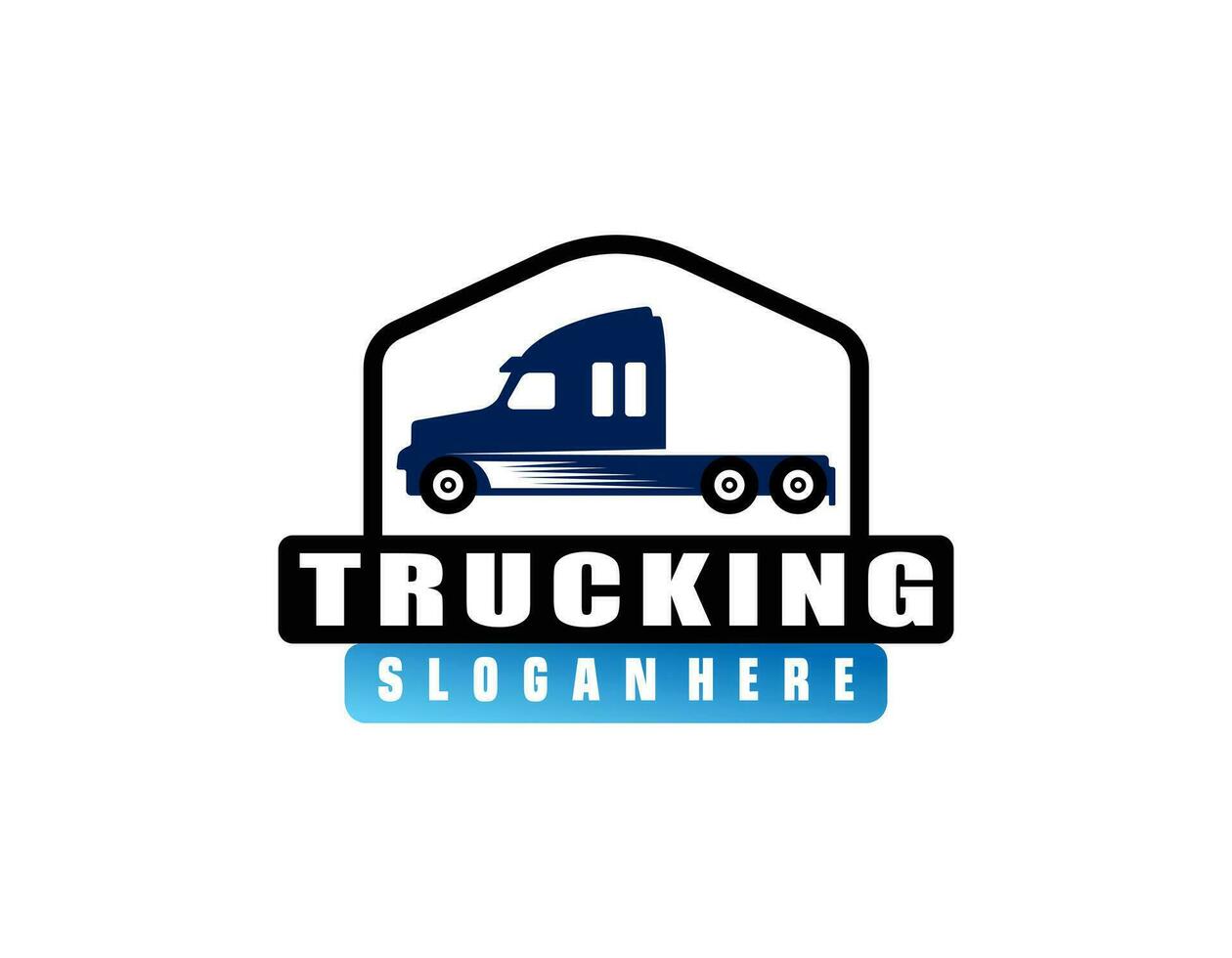 truck logo template, Perfect logo for business related to automotive industry vector