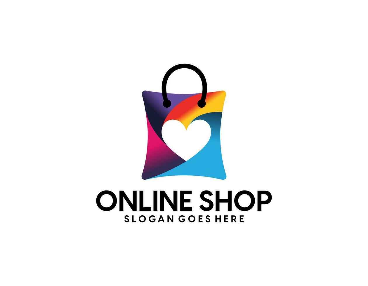 Online Shop Logo vector