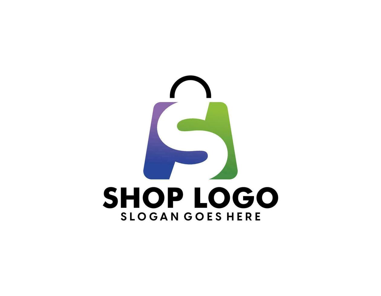 Online Shop Logo vector