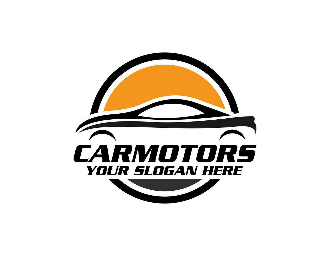Fast Car Automotive Logo Design Template. Electric car logo vector