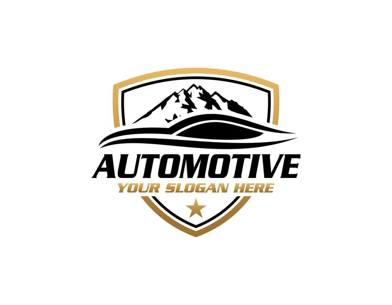 Car Line Logo Vector