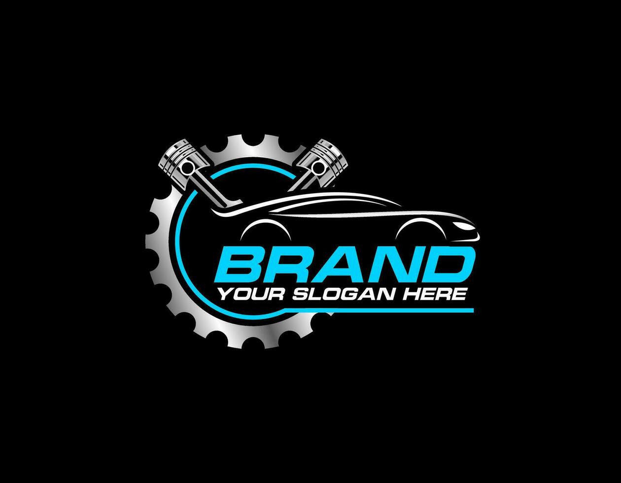 simple car vector logo