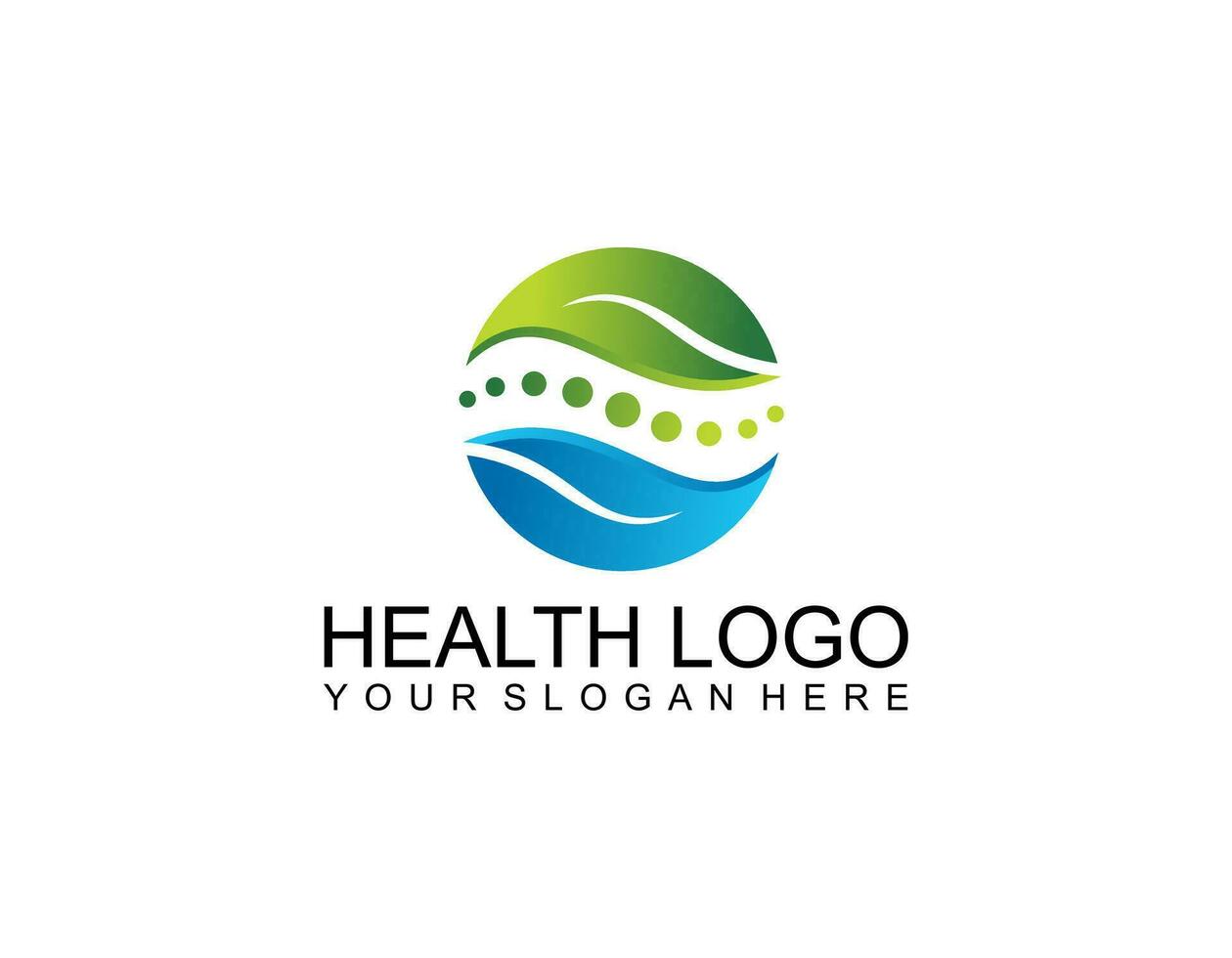 Health-care and ecology symbols vector