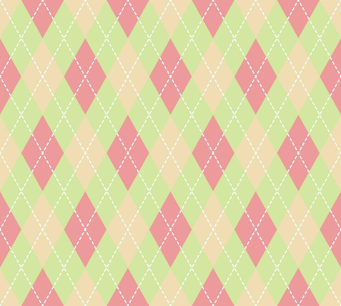 Argyle Pattern vector ,Fabric texture background
