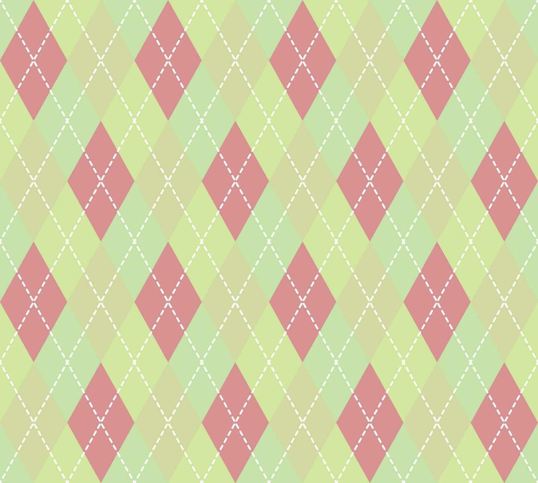 Argyle Pattern vector ,Fabric texture background