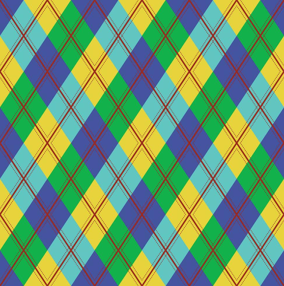Argyle Pattern vector,geometric, background,Classic Knitted,plaid vector