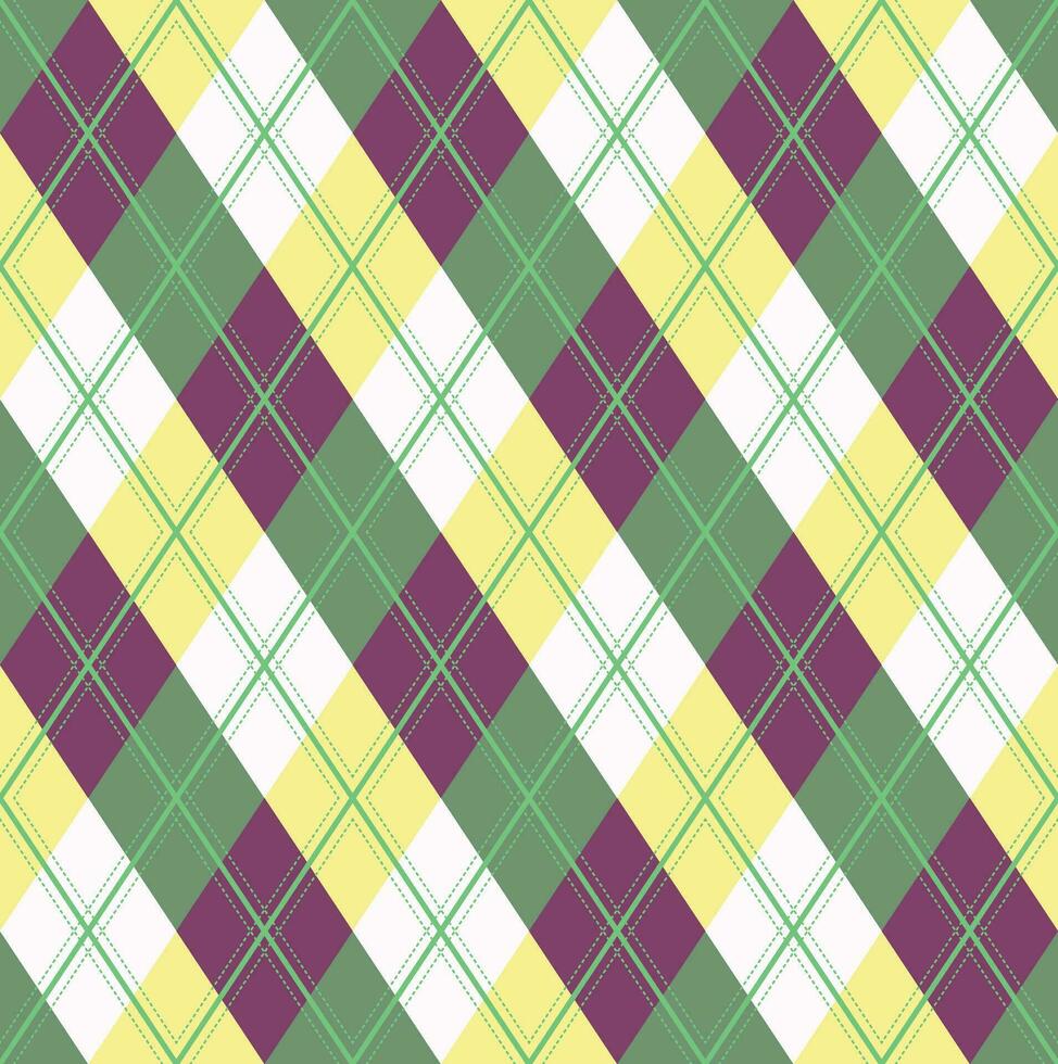 Argyle Pattern vector,geometric, background,Classic Knitted,plaid vector