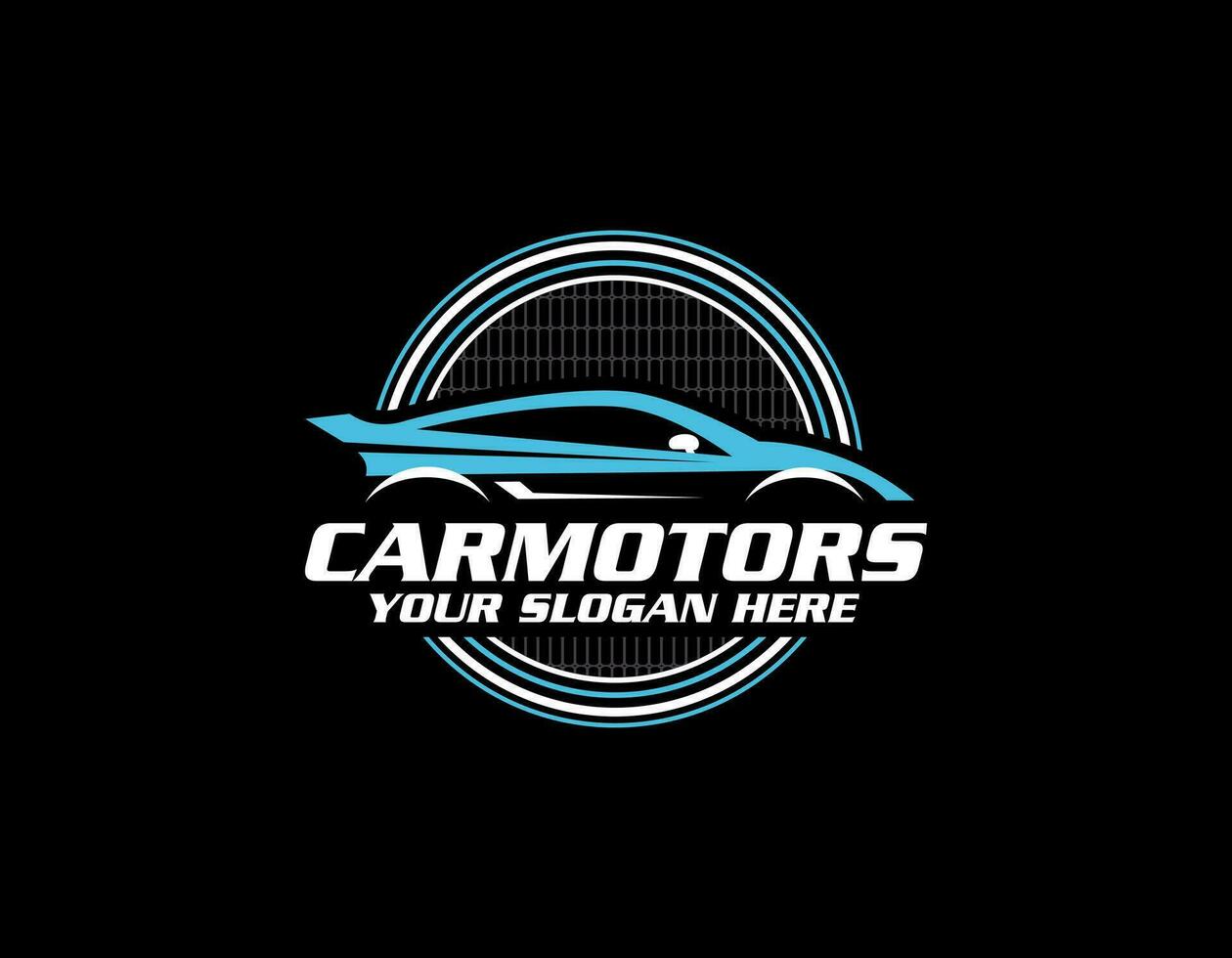 Car Line Logo Vector