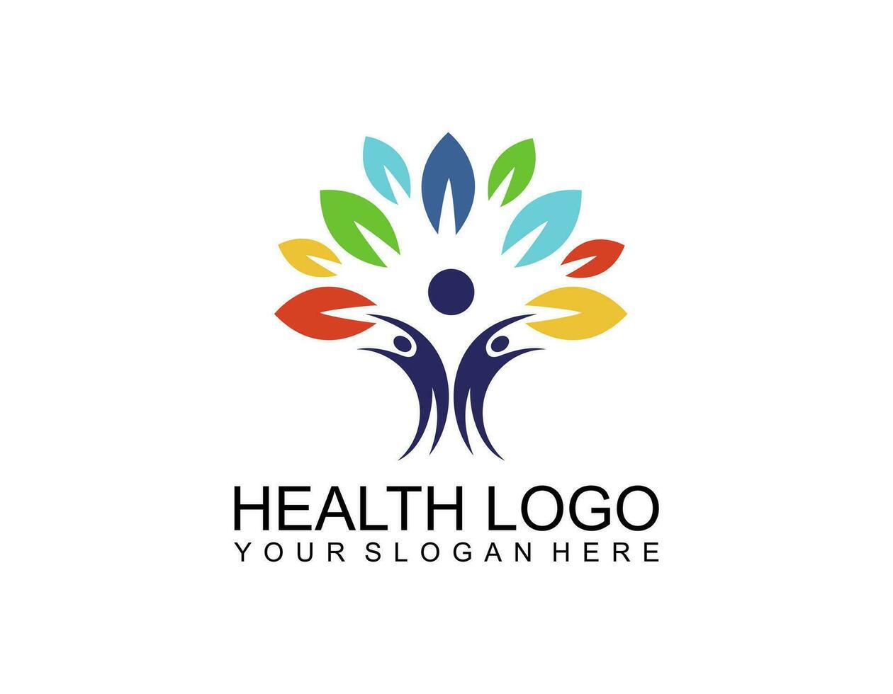 Health-care and ecology symbols vector