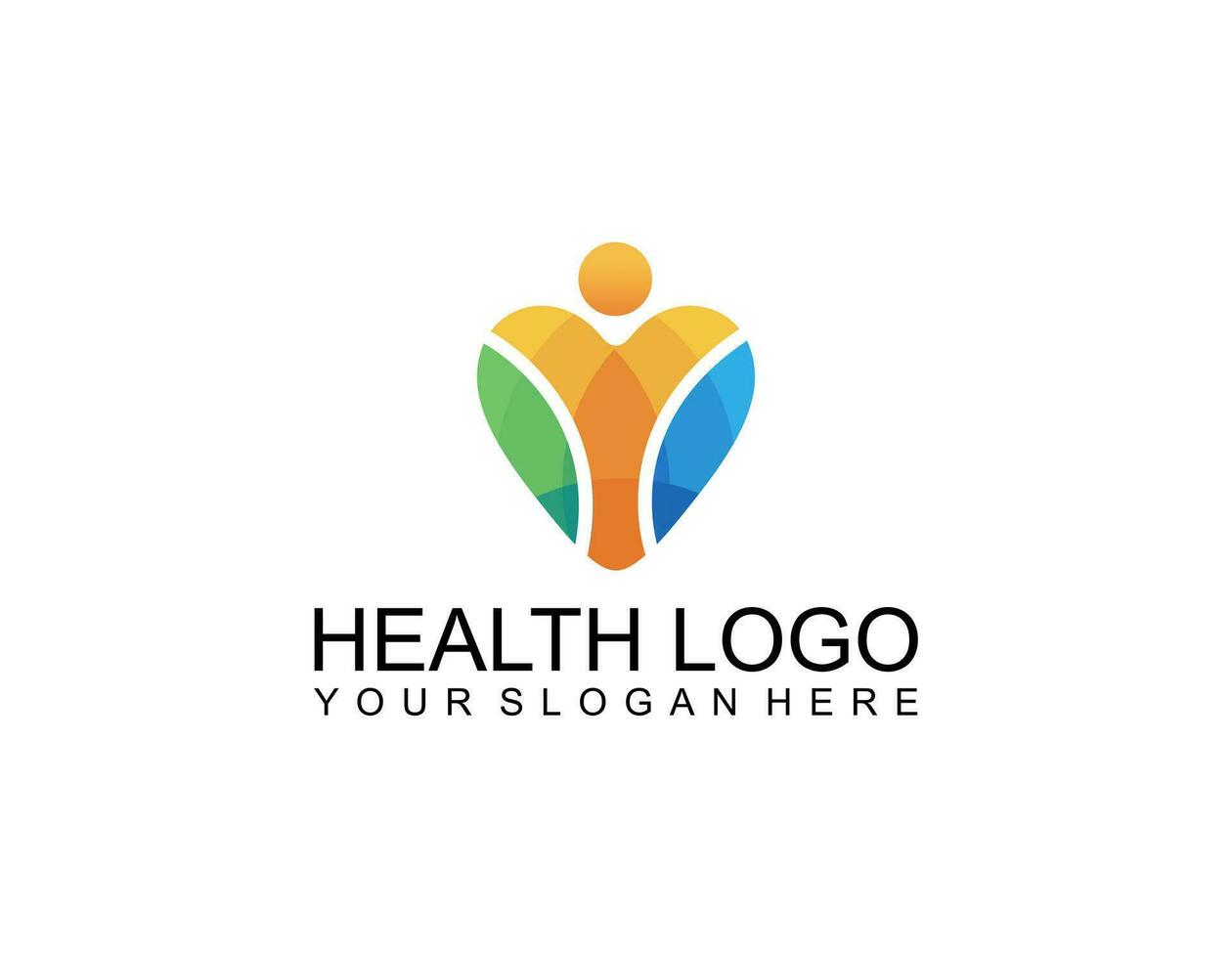 vector de logotipo de salud