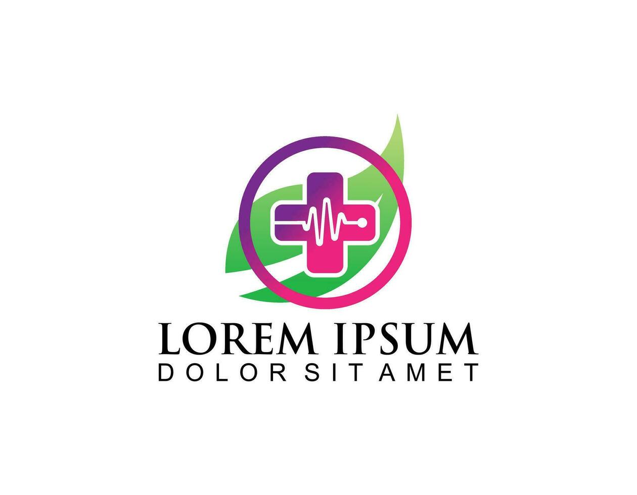 HealthCare Logo Design. suitable for your health care company or hospital. healthcare minimalist design logo. stylish vector logo