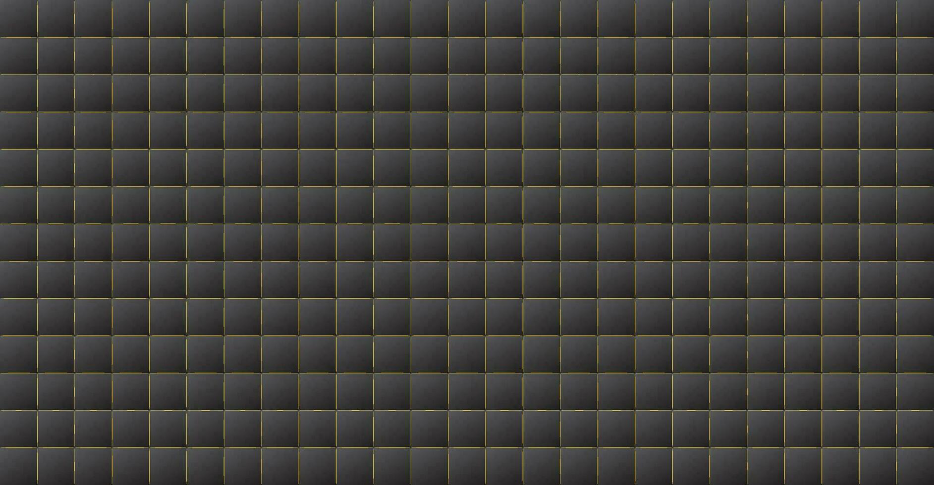 Dark Minimalist Grid Banner Background vector