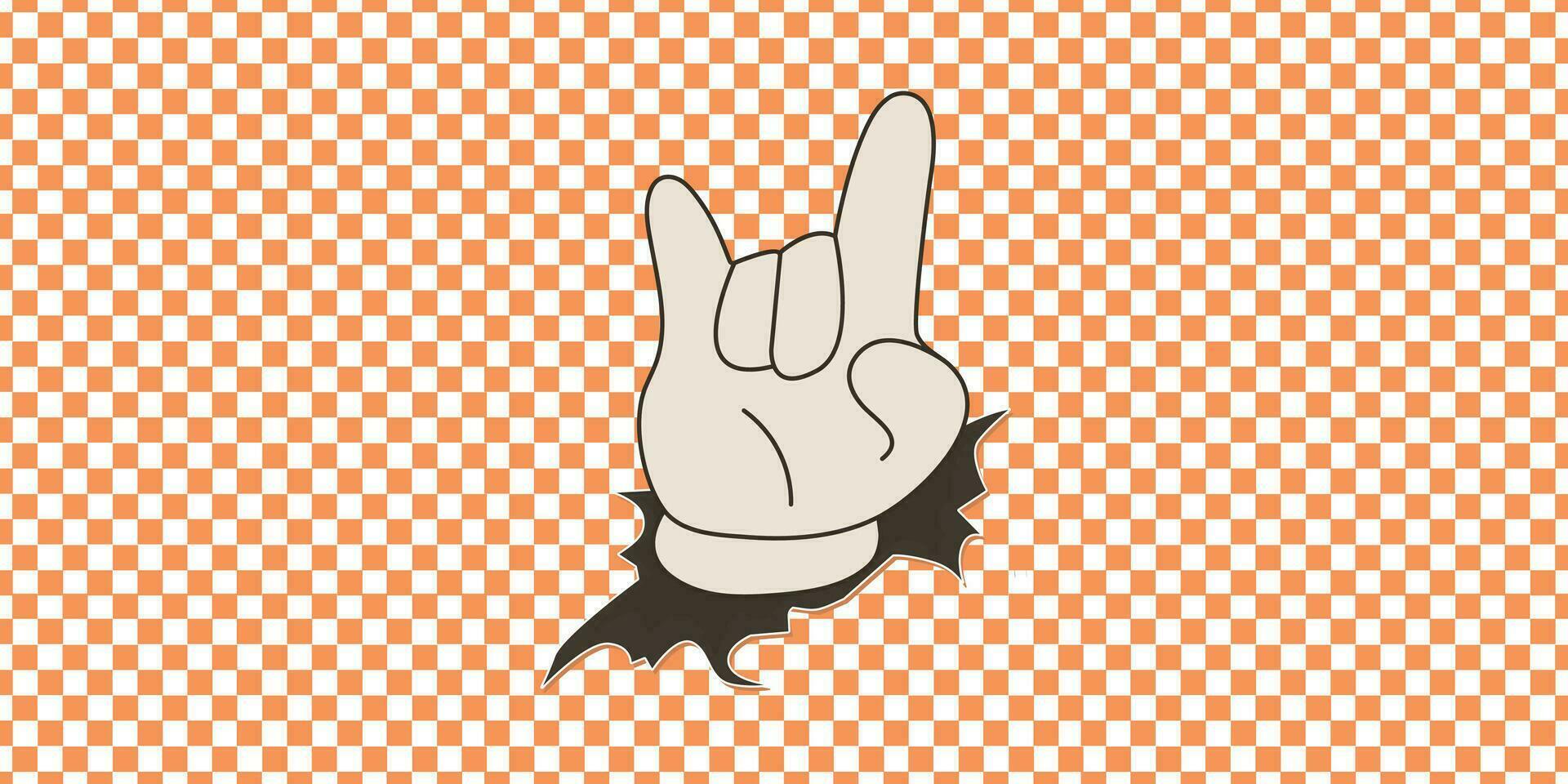 Y2k aesthetic.Groovy background.Vector card in retro psychedelic style.70s vector
