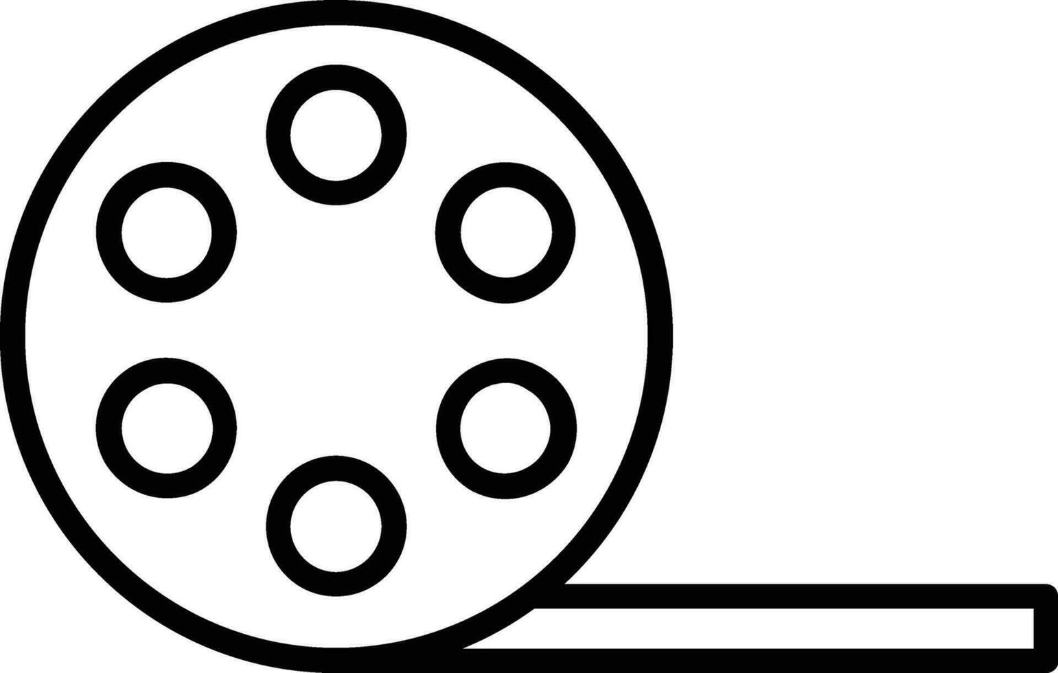 Movie Line Icon vector