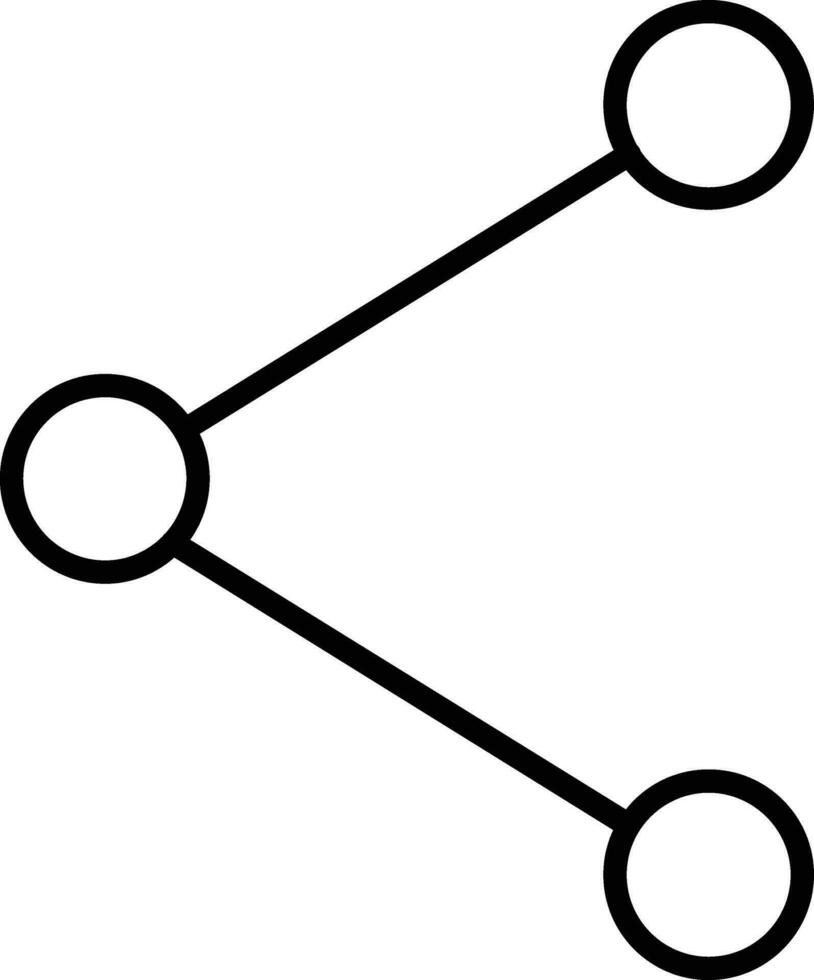 Share Line Icon vector