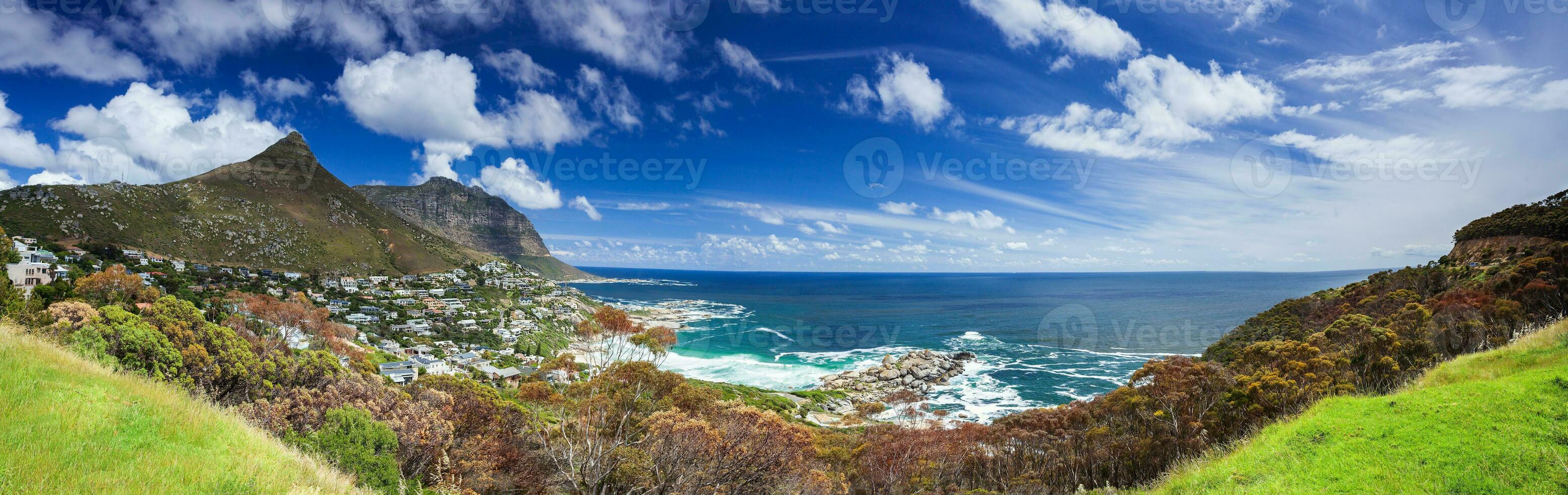 Cape Town panoramic landscape photo