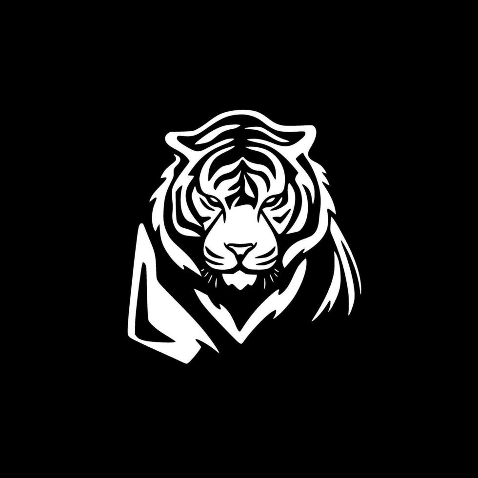 Tiger - High Quality Vector Logo - Vector illustration ideal for T-shirt graphic