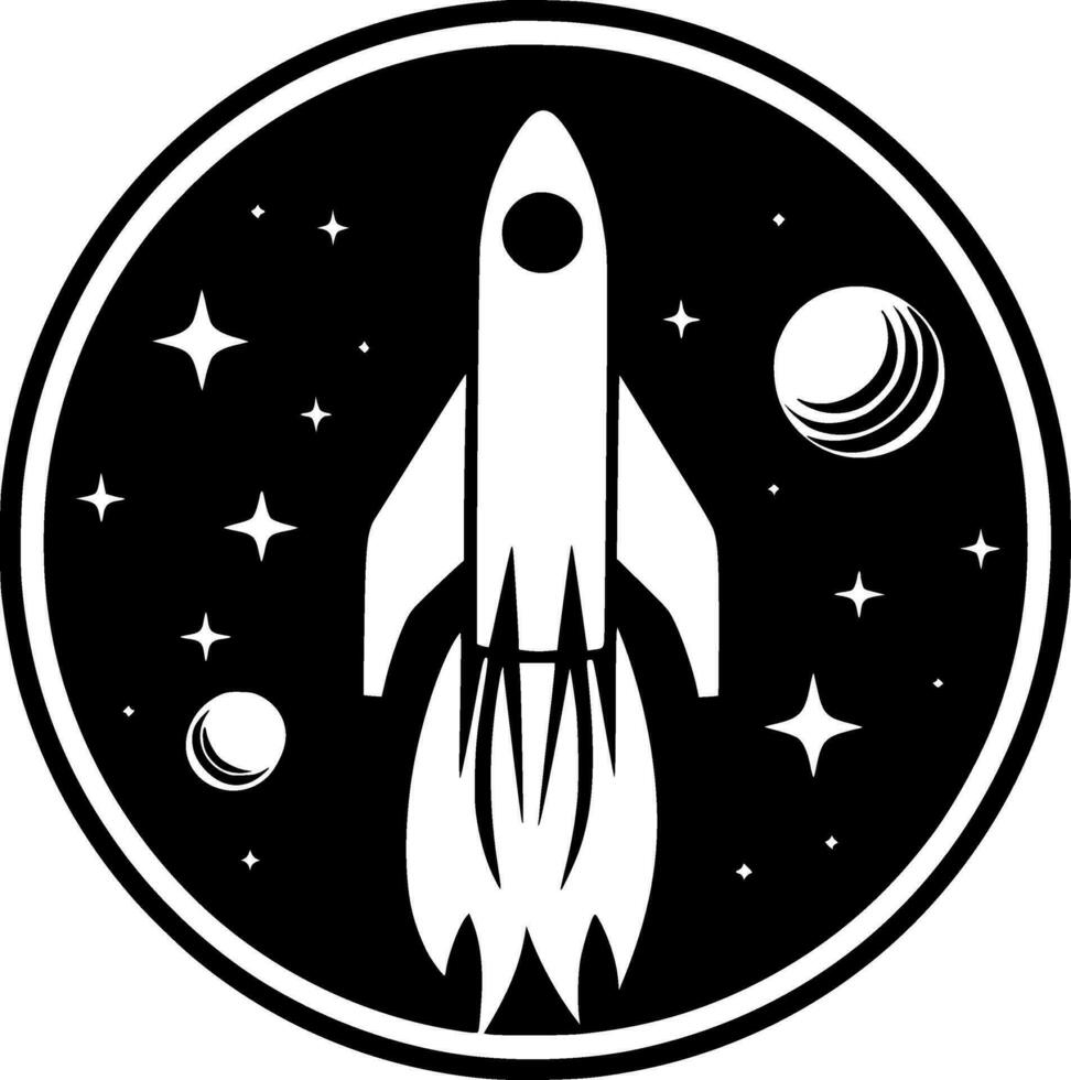 Rocket - High Quality Vector Logo - Vector illustration ideal for T-shirt graphic