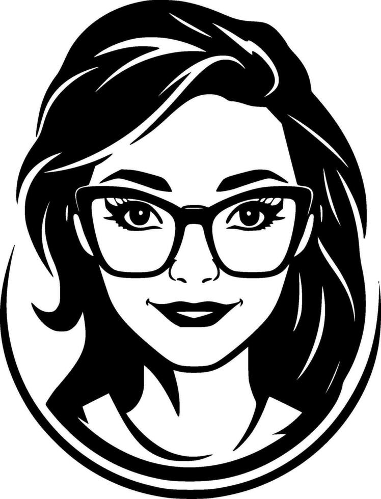 Teacher - High Quality Vector Logo - Vector illustration ideal for T-shirt graphic