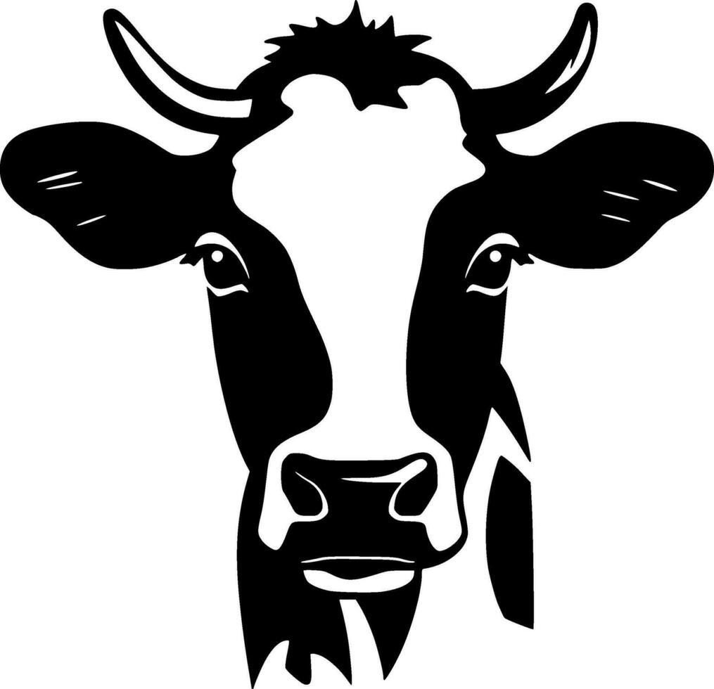 vaca - alto calidad vector logo - vector ilustración ideal para camiseta gráfico