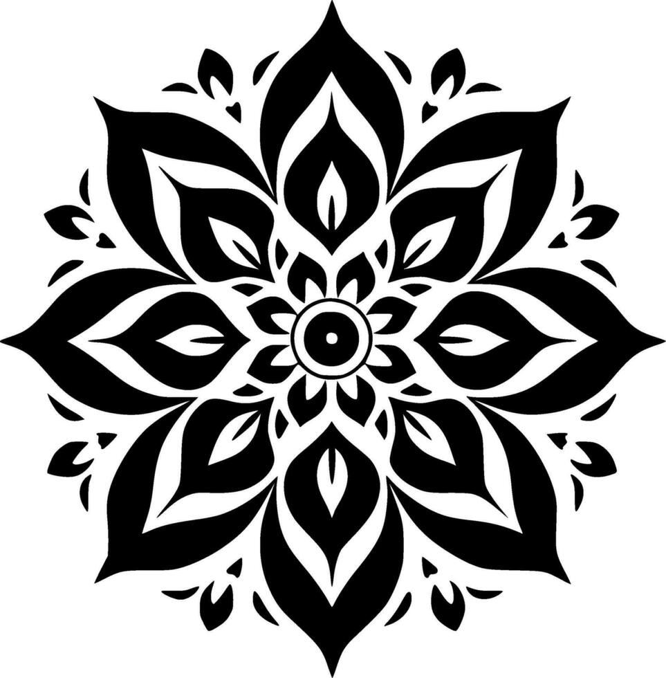 mandala - alto calidad vector logo - vector ilustración ideal para camiseta gráfico