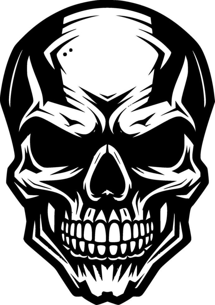 Skull - High Quality Vector Logo - Vector illustration ideal for T-shirt graphic