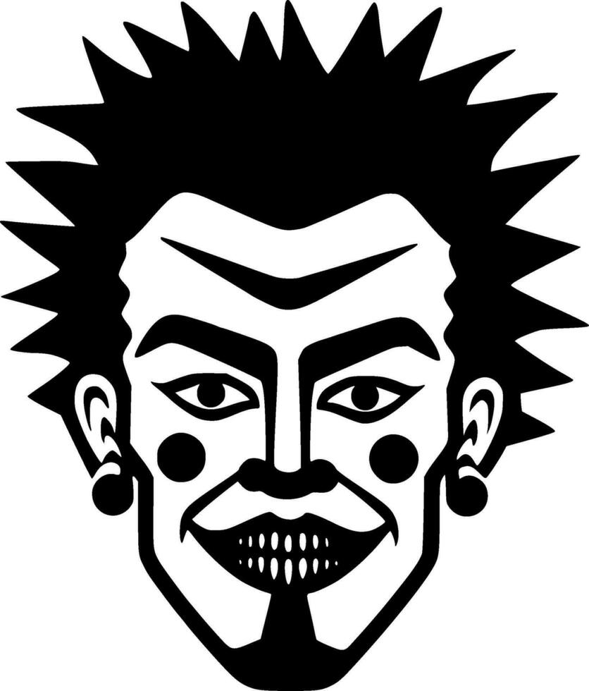 Clown - High Quality Vector Logo - Vector illustration ideal for T-shirt graphic