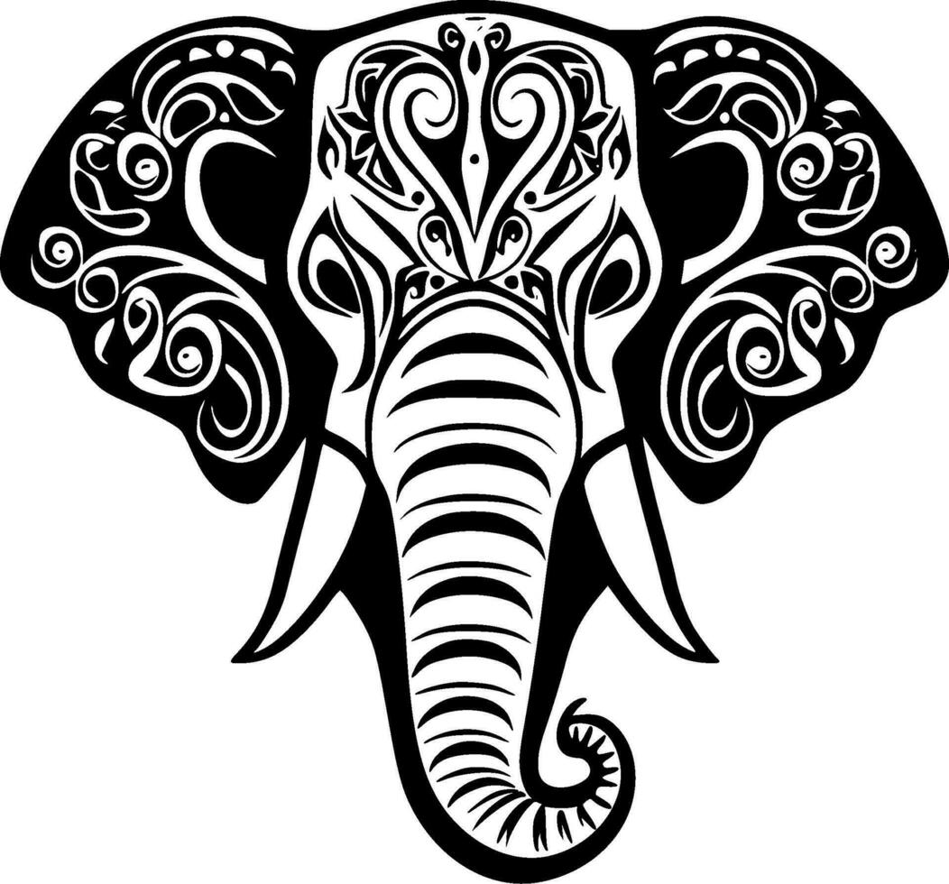Elephant - High Quality Vector Logo - Vector illustration ideal for T-shirt graphic
